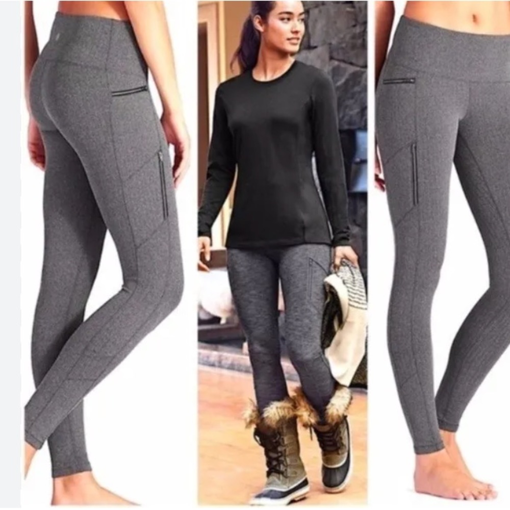 Athleta Herringbone Sly Drifter Tight M